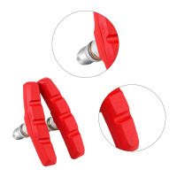 Bloques De Freno Para Bicicleta De Montaña Y Carretera Zapatillas De Goma Para V-brake Accesorios Silenciosos Y Resistentes Al Desgaste Para Bicicleta - details 6