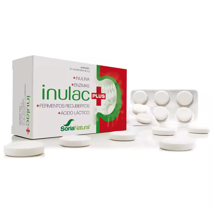 Soria Natural Inulac Plus Tablets 24 Comprimidos - 1