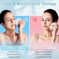 Herramienta facial gua sha de microcorriente térmica LED, fototerapia de la piel antienvejecimiento/antiarrugas, lifting facial - details 4