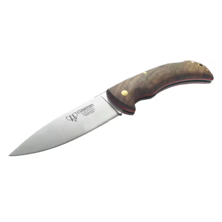 Navaja CUDEMAN Galatea 325-G Hoja 9 cm. Acero Bohler Mango de Madera de Nogal - 1