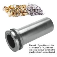 NIUPIKA Crucible De Grafita De Alta Pureza Para Fundición De Metal Herramientas De Joyería Para Oro Plata Cobre Aluminio Molde De Bloque De Metal Para Fundición De Joyas - details 2