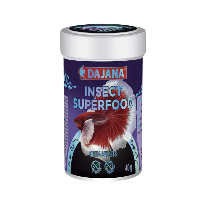 Pellets para Bettas Insect Superfood Dajana 100 ml: Nutrición Superior con Insectos - CPA - 1