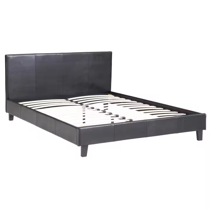 Cama "Lina" - 160 x 200 cm - Negro - 1