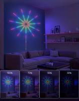 Tira De Luces LED Controlada Remotamente Con Efecto De Fuego RGB 5050 Sincronización De Música Para Decoración De Navidad Y Sala De Estar TV - details 4