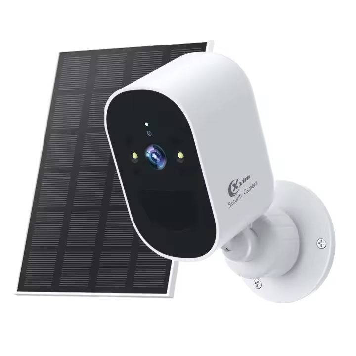 Cámara De Seguridad Xvim Exterior Inalámbrica 1080P HD CCTV Vigilancia Con Detección De Humanos Panel Solar Y Batería WiFi Para Interior Y Exterior - 1