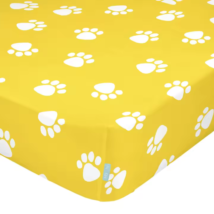 Happyfriday- Dogs Bajera cuna, Bajeras infantiles 100% Algodón, calidad de 150 TC, Fabricado en España - 1