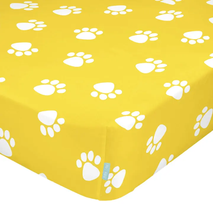 Happyfriday- Dogs Bajera cuna, Bajeras infantiles 100% Algodón, calidad de 150 hilos, Fabricado en España - 1