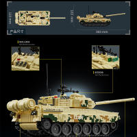 Bloques De Construcción Tipo 15 Tanque Ligero Chino Modelo 99 Batalla Principal Juguetes De Montaje Para Niños Regalo De Navidad - details 1