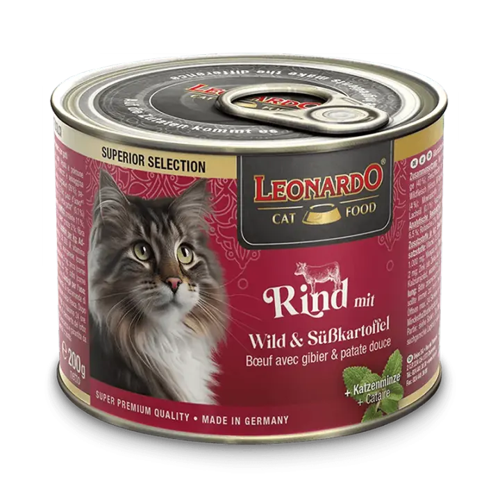 Leonardo Selection Ternera con venado y boniato 6 x 200gr - 1