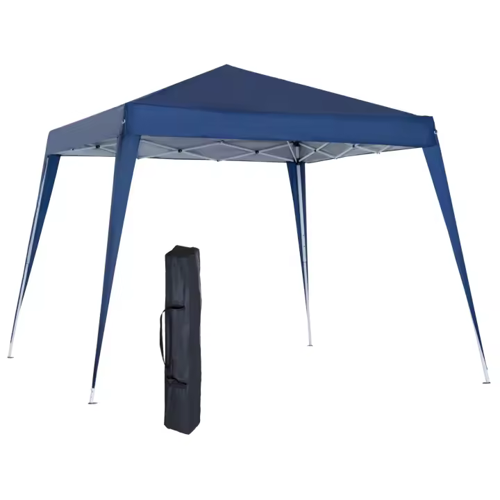 Outsunny Carpa Plegable 3x3m Cenador de Jardín Diseño Pop Up de Acero y Cubierta de Tela Oxford para Jardín Terraza Balcón - 1