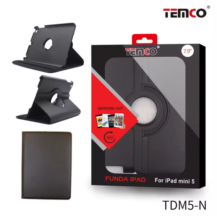 Funda iPad Mini 4 / 5 Negro - 1
