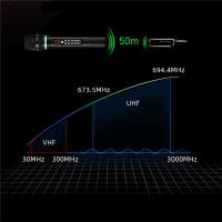 Micrófono Profesional UHF Inalámbrico de Mano Bluetooth Karaoke con Grabación para Estudio y Fiesta - details 5