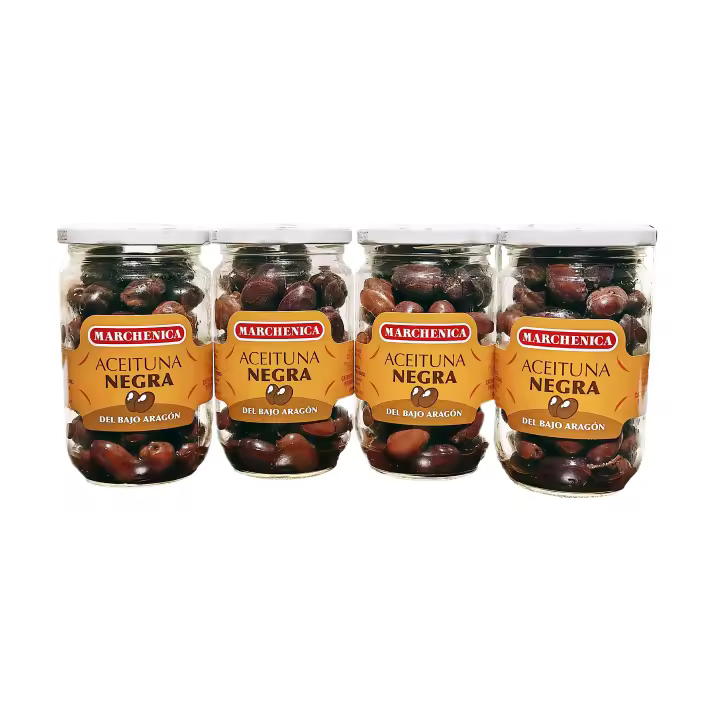 Aceituna negra de Aragón de Marchenica (Pack de 4 unidades) - 1
