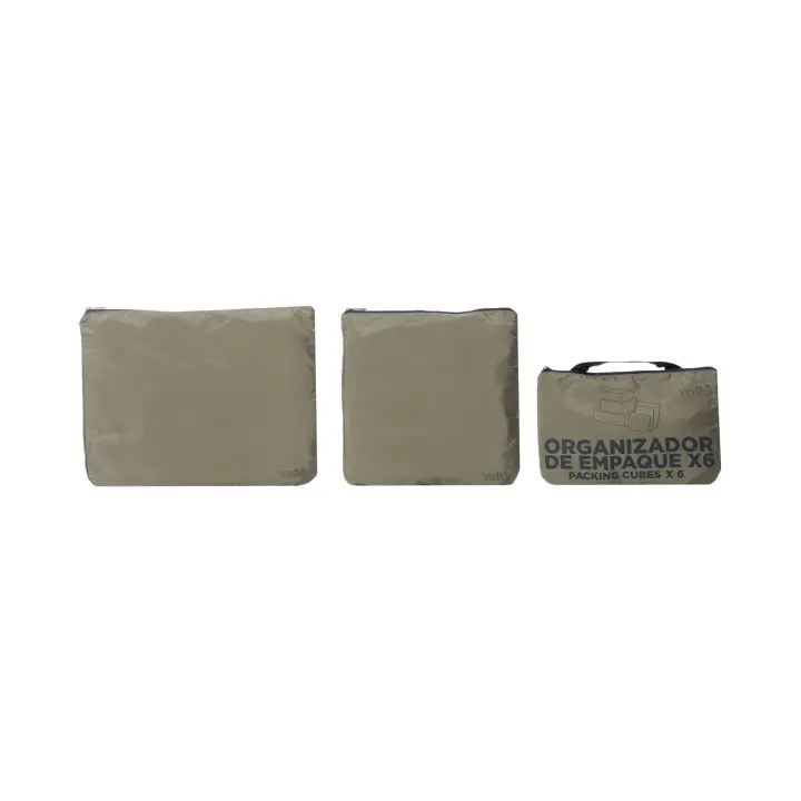 Totto Organizador equipaje Cube X6 -Dimensiones:29.5 x 40 x 11 cm-Material: poliester - 1