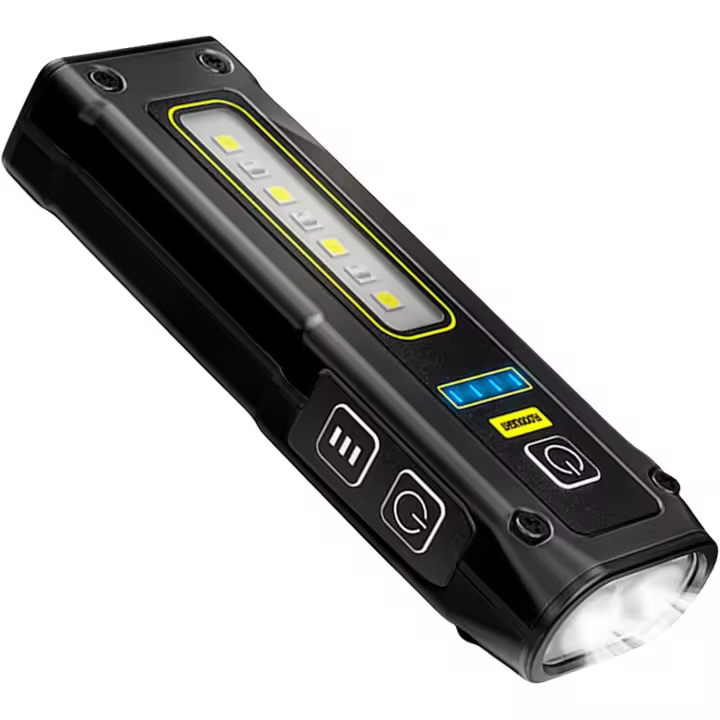 Lámpara de taller LED recargable: 7 Modos de linterna, Batería externa IP54, resistant to Agua, Luz DE TRABAJO LED magnética para reparación de coche, camping, Emergency - 1