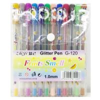 Esto De 12 Piezas De Rotuladores De Gel Con Brillo Y Olor Para Escuela Oficina Dibujo Arte Marcadores Para Libros De Colores Y Diarios - details 1