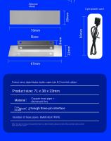 GPUHOLD Disipador De Calor Para SSD M.2 Con Pantalla De Temperatura Doble Tubo De Cobre NVME/NGFF 2280 Radiador Para Disco Duro SSD Sólido - details 17