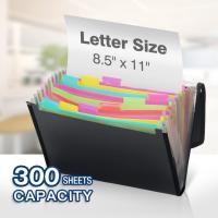 Organizador De Carpetas Elásticas Con 13 Bolsillos Tamaño Letter Material PP Carpeta Expansible Con Divisores Y Etiquetas Para Documentos - details 1