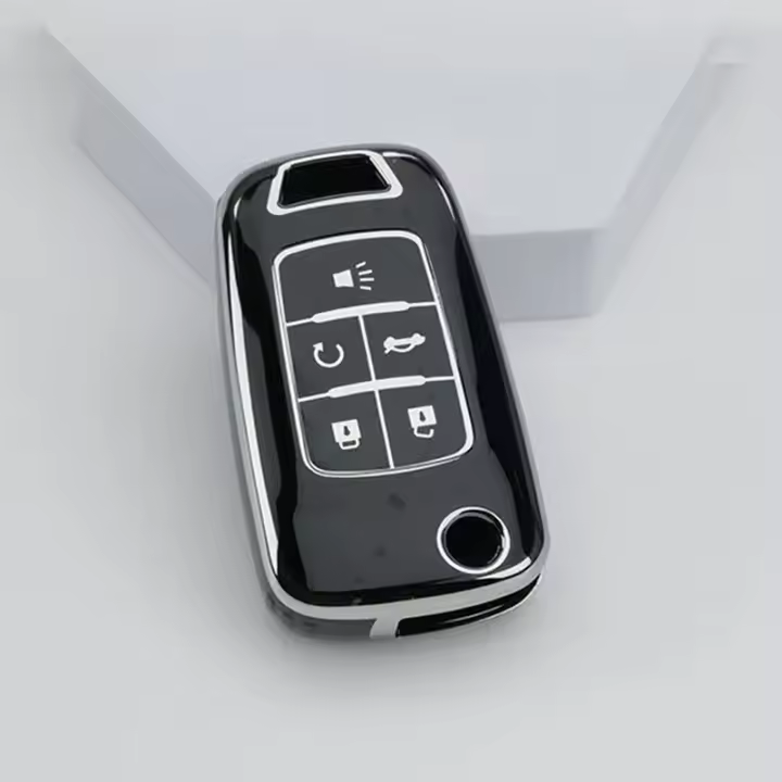 Funda De Llave De Coche TPU Para Chevrolet Chevy GMC Buick Encore Terrain Malibu Camaro Cruze Impala Equinox Volt Spark Sonic - 1