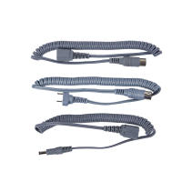 Accesorios De Máquina Fuerte Para Uñas Cable De Potencia De Taladro Manicura Eléctrica Mango Gris Cuerda De Mano - details 1