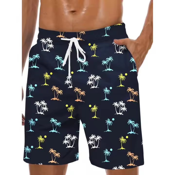 Bañador Hombre Shorts,Perfecto para Actividades acuaticas, Voleibol de Playa o Unas Vacaciones tropicales. - 1
