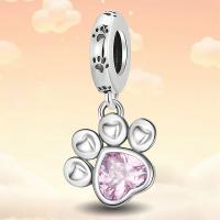 Encantos De Plata De Ley 925 Serie De Mascotas Gato Perro Lechuza Hongos Para Creación De Pulseras Joyas De Moda De Alta Calidad Regalo - details 7