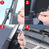 4PCS Amortiguador De Broca Para Limpiaparabrisas Universal Reducción De Ruido Y Vibración Antiscratch Herramienta Para Coche Accesorios De Automóvil - details 4