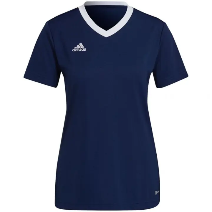 T-shirt adidas Entrada 22 Jersey W – Camiseta deportiva para mujer de la línea Entrada 22. Diseñada con un ajuste ceñido que realza la figura sin comprometer la comodidad. Ideal para entrenamientos y competiciones. - 1