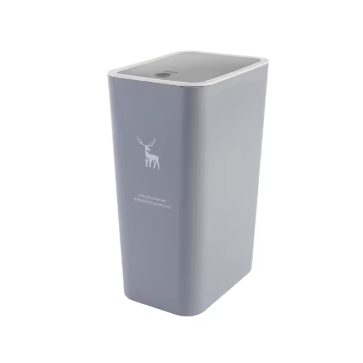 Bandeja De Papel Toalla De Cocina 10L With Tapa Estilo Nórdico Para Sala De Estar Y Baño Ecológico Y De Presión Rectangular - 1