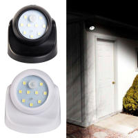 Lámpara De Pared Multifuncional Con Sensor De Movimiento Luz Nocturna LED Eficiente Energía Rotación De 360 Grados Para Porche Y Dormitorio - details 0