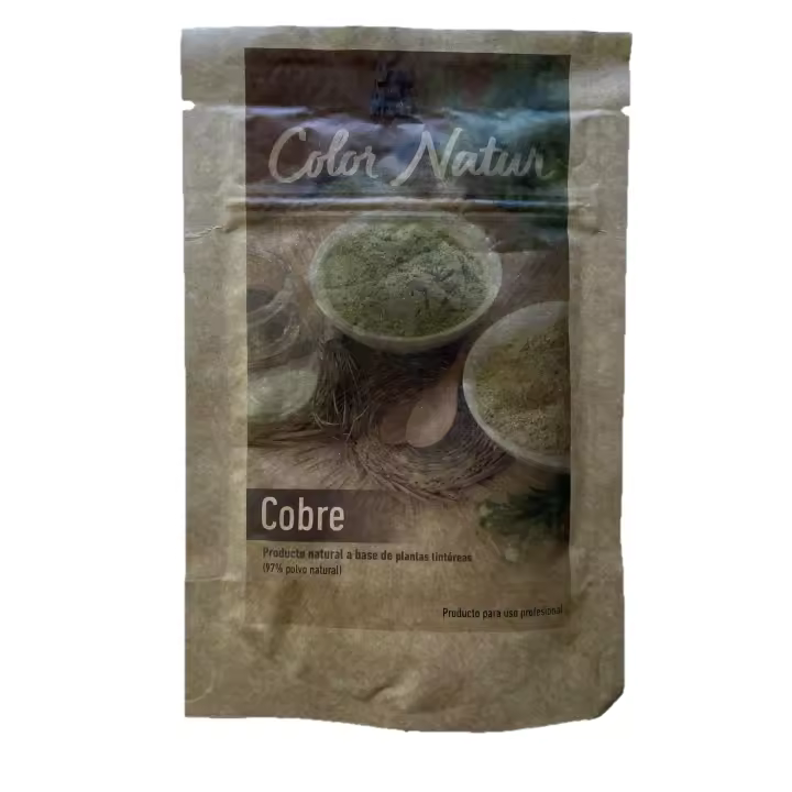 Coloración Natural Vegana y Ecológica en Barra para el Pelo - Lissa Cobre - 1