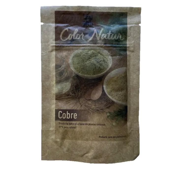 Coloración Natural Vegana y Ecológica en Barra para el Pelo - Lissa Cobre - 1