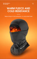 Manta De Cuello Calentadora De Invierno Para Ciclismo Con Poliéster Viento-Resistente Unisex Capucha Deportiva Para Esquí Motocicleta Y Correr - details 5