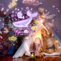 Proyector De Noche Para Niños Luz Estelar Rotativa 360° Proyector De Techo Para Dormitorio Regalos De Espacio LED Incluido Fuente De Alimentación DC Venta Individual - details 2