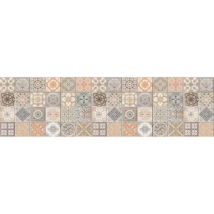 Crearreda- Alfombra Cocina y Baño Lavable Antideslizante 50x180 Made In Italy - Vinilo Diseño Italiano - 1