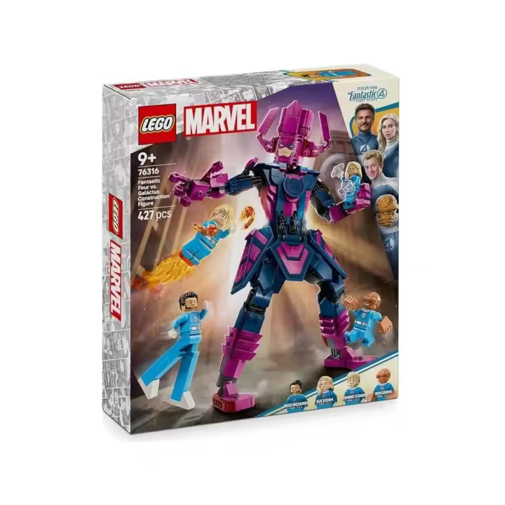 Lego Marvel Los 4 Fantásticos Cuatro Fantásticos vs. Figura para Construir de Galactus - 1
