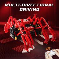 Kit De Construcción De Robot Espinardo Rojo Con Control Remoto 818 Piezas Juguete Educativo De Ciencia Y Tecnología Para Niños Regalos - details 2