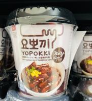 Young Poong  Yopokki  Pastel de Arroz Con Salsa Jjajang  Topokki en salsa oscura 120g - details 2