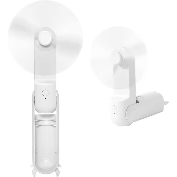 Ventilador portátil, ventilador USB, mini ventilador, ventilador pequeño, ventilador de mano silencioso con batería externa - 1