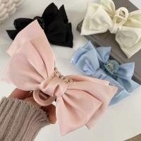 Grande Clip De Cabello Con Lazo Super Bonito Accesorio De Pelo De Alta Gama Para Mujer Adorno Geométrico Moda Para Compras - details 0