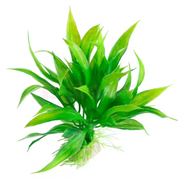 Plantas Artificiales Para Acuario 15cm Decoración De Agua Adornos Verdes Para Tanque De Peces Accesorios De Jardín Aquático - 1