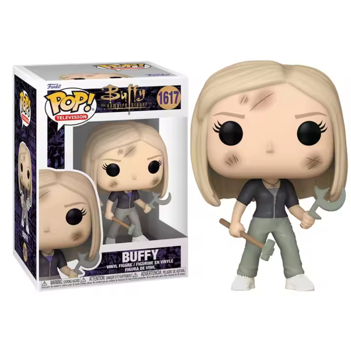 FUNKO POP! BUFFY CAZAVAMPIROS – BUFFY CON ARMAS, 80153, Nº1617, TIENDA CON LICENCIA OFICIAL - 1