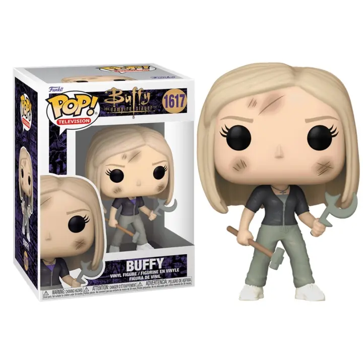 FUNKO POP! BUFFY CAZAVAMPIROS – BUFFY CON ARMAS, 80153, Nº1617, TIENDA CON LICENCIA OFICIAL - 1