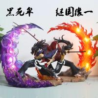 Figura De Acción Demon Slayer Kokushibo Luminiscencia Automática Fierce Battle PVC Modelo Tsugikuni Yoriichi Juguete De Colección Para Adultos - details 4