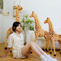 Nueva Juguete De Peluche Giraffe De Tamaño Gigante Suave Y Adorable Animal De Peluche Regalo De Cumpleaños Para Niños - details 11