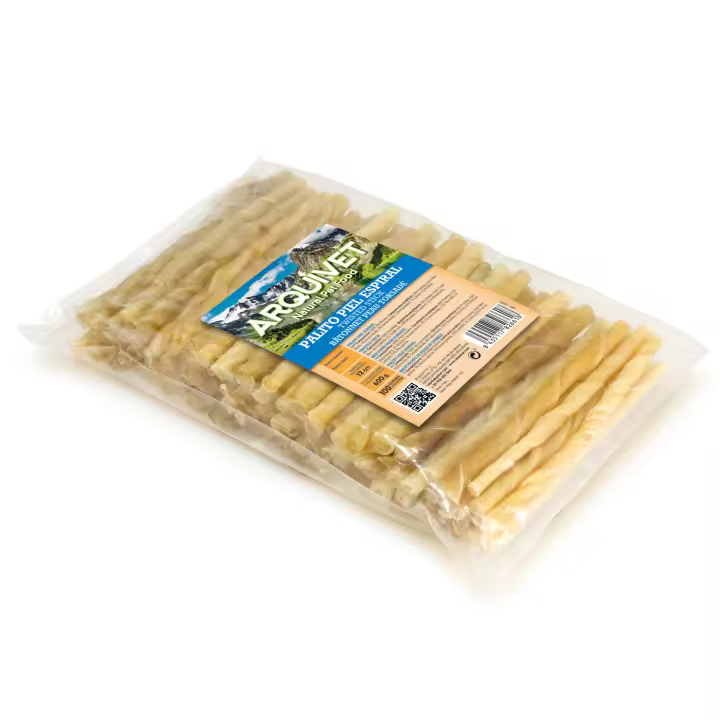Palito Piel Espiral - 12 Cm (bolsa 100 Uds.) - Arquivet - 1
