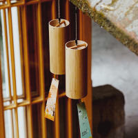 Agujetas De Viento Hechas a Mano En Bambú Campana Musical Para Exterior Jardín Patio Decoración De Hogar Meditación Yoga Terapia Sonora Regalos - details 4