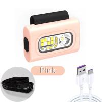 Linterna Frontal LED Recargable Para Correr Por Noche Impermeable Con Magnético Multi Funcional Portátil Para Ropa De Trabajo Clip Light - details 12