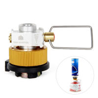 Adaptador De Quemador De Gas Gas Saver plus Conversor De Tanque Plano Para Camping Adaptable De Aleación De Aluminio Sin Encendido Incluido - details 7