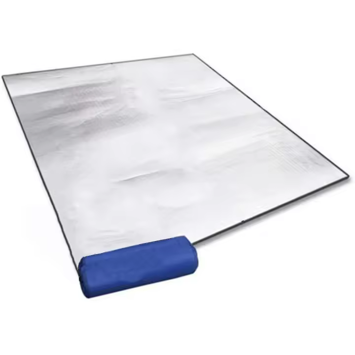 Esterilla aislante de aluminio, esterilla de espuma para dormir, esterilla aislante para acampar, esterilla plegable para tienda de campaña, almohadilla térmica para el suelo - 1